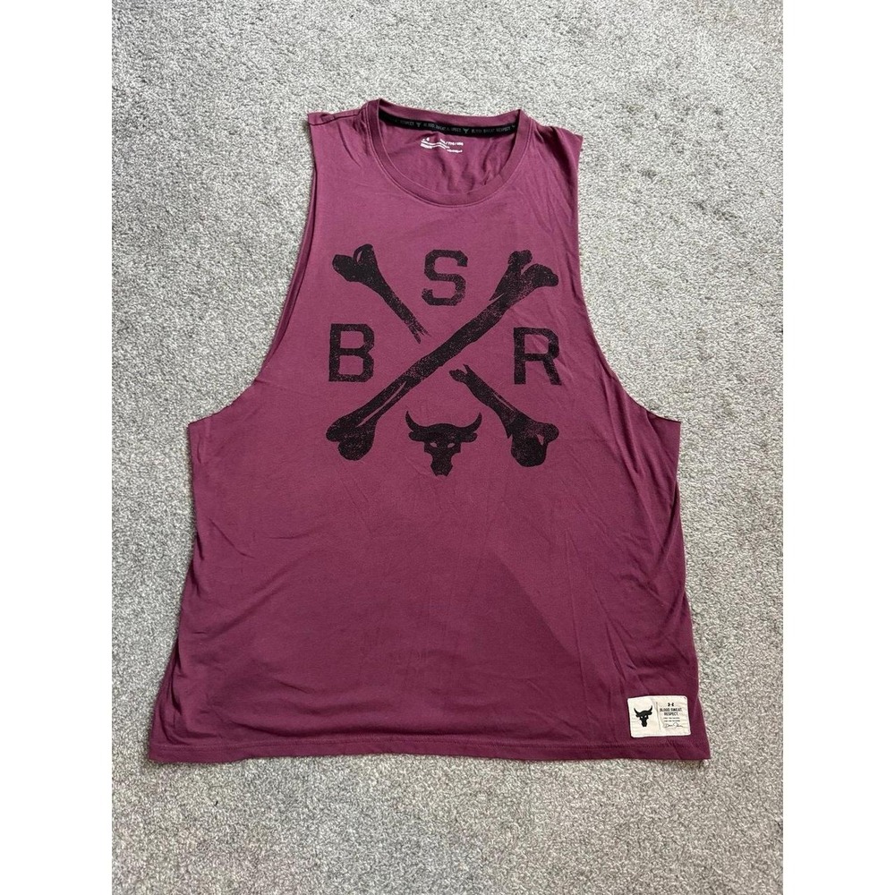 Tank Top Sleeveless Shirt Tshirt Under Armour Project Rock